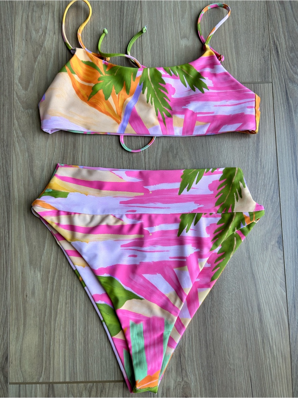 Skatie Puka Print Bathing Suit